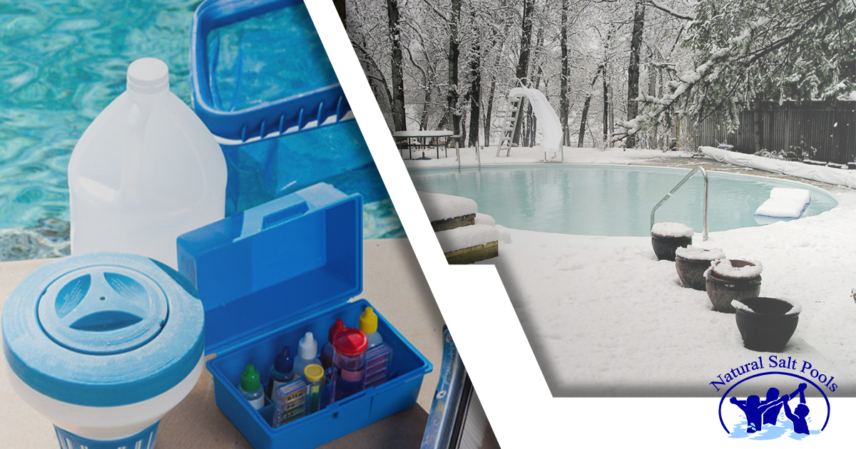 snow-covered-swimming-pool-and-pool-cleaning-and-testing-equipment