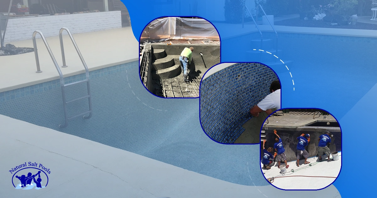 Professional swimming pool construction and renovation services 